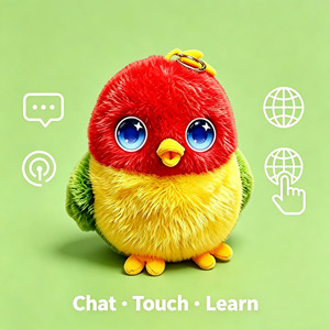 Juguete Inteligente Personalizado para Niños, Compañero Interactivo con IA y Función de Conversación Educativa - Product Image 4