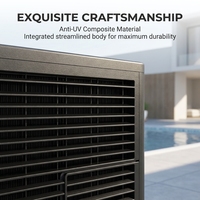 Pompe à chaleur pour piscine et spa 7kw 10kw 16kw 18kw 21kw 25kw R32 DC Inverter