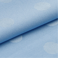 Tissu Jacquard à Pois en Soie Synthétique, Satin Jacquard en Polyester, Matière pour Robe de Pyjama Printemps-Été