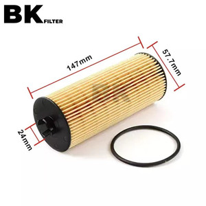 ไส้กรองน้ำมันเครื่อง Bk ขนาด 147 มม. x 57.7 มม. x 24 มม. สำหรับรถยนต์เมอร์เซเดส-เบนซ์ - Product Image 1