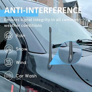 Antena AM/FM para <span class=keywords><strong>Jeep</strong></span> <span class=keywords><strong>Wrangler</strong></span> JK JT JL JLU JKU <span class=keywords><strong>Sahara</strong></span> <span class=keywords><strong>Rubicon</strong></span> Sport 2007-2023, reemplazo de antena flexible para <span class=keywords><strong>Jeep</strong></span> Gladiator - Product Image 6