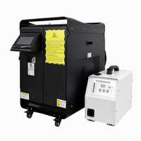 Machine de soudage laser portative 1500W-2000W avec alimentation en fil, soudeuse laser à fibre pour tôles en acier inoxydable, carbone et aluminium
