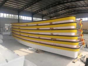 Grandsea 23ft Fiberglas Fischerboot Rümpfe für verkauf Panga Tourismus mit Außenbordmotor - Product Image 2