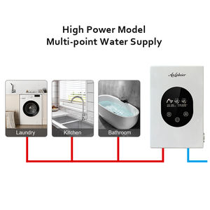 <span class=keywords><strong>Chauffe</strong></span>-<span class=keywords><strong>eau</strong></span> électrique à <span class=keywords><strong>changement</strong></span> de puissance automatique 220v 6kw -13kw sans réservoir pour l'utilisation de la salle de douche à domicile - Product Image 6