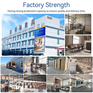 Lit double en bois massif, grand format, avec <span class=keywords><strong>sommier</strong></span> à lattes, démontage et montage faciles, vente en gros en Chine - Product Image 6