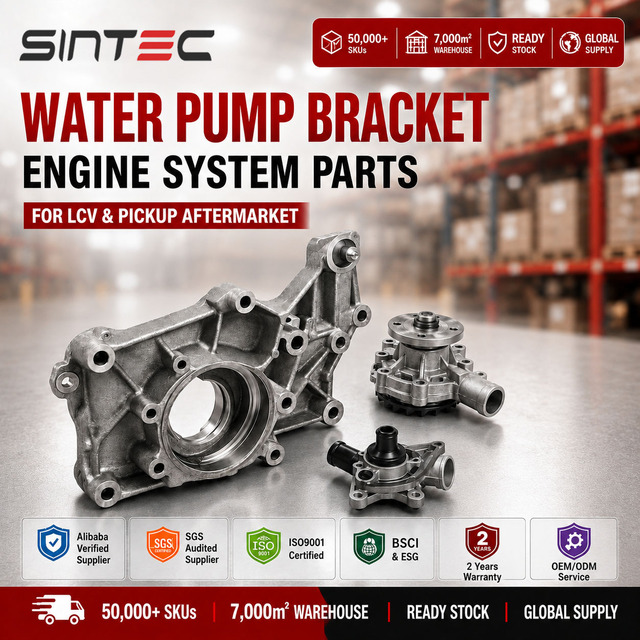 Wholesale Water Pump Bracket Auto Engine Parts for Ford Transit Ranger Iveco Daily JAC Sunray Maxus V80 V90 Sprinter LCV