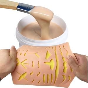 Superzacht siliconen Shore 00 vloeibaar siliconenrubber additiehardenend AB-componenten echt huidgevoel voor het maken van seksspeeltjes - Product Image 6