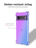 Coque de Téléphone en TPU Antichoc à Couleur Dégradée pour Google Pixel 4 4A 5 5A 6 6A 7 7A 8 8A 9 PRO