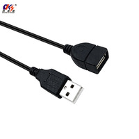 Hochwertiges Anpassbares USB-A-Stecker auf USB-A-Buchse Stromkabel DC-Verlängerungskabel für Tastatur, Maus und USB-Stick