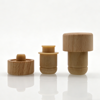 Nuevo producto, tapón de corcho de madera con vertedor de inserción para aceite, tapón de corcho sintético de plástico, tapón de fácil flujo para aceite de oliva