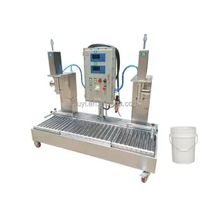 5kg-30kg Double nozzle water based paint weighing filling machine