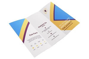 Servicio de Impresión Personalizada de Folletos A4/A5 en Papel Couché, Impresión a Todo Color, Doble Cara, Laminado Mate/Brillante, con Relieve y Plegado en Tres Partes - Product Image 4