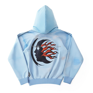 2025 OEM Đường Phố Chất Lượng Cao Hip Hop Thiết Kế Sang Trọng Đầy Đủ In Thời Trang Quần Áo Ngôi Sao Thương Hiệu Người Đàn Ông Của Áo - Product Image 5