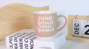 <span class=keywords><strong>Mug</strong></span> à café en céramique émaillée bicolore avec motif résistant à la cire, <span class=keywords><strong>mug</strong></span> personnalisé de couleur mate avec impression sérigraphique - Product Image 2