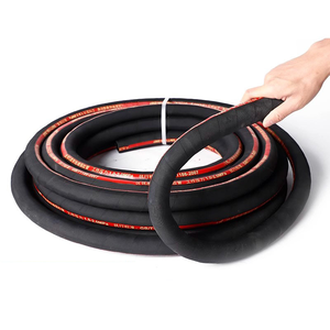 خرطوم مياه ساخنة وبخار مرن عالي الضغط من المطاط EPDM المجدول بدرجة صناعية، مقاس 1 بوصة و3/4 بوصة و4 بوصات، بطول 20 متر قابل للتخصيص - Product Image 5