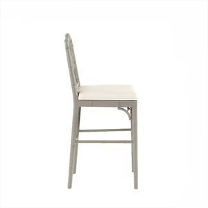 Современный стул из массива дерева для столовой и гостиной, Штабелируемый стул для свадебной вечеринки - Product Image 5