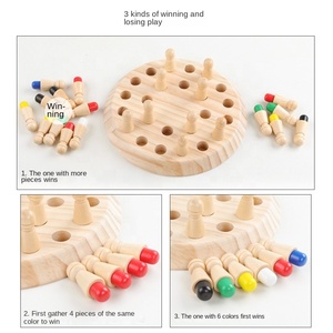 Trẻ Em Của Nhận thức Trí Thông Minh Giáo Dục Đồ Chơi Màu Bộ Nhớ Cờ Vua Cho Sớm Phát Triển & Tập Trung Đào Tạo-Bán Buôn - Product Image 4