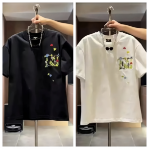 <span class=keywords><strong>Camiseta</strong></span> de Verano para Hombre, Diseño Moderno, de Algodón, Holgada, de <span class=keywords><strong>Manga</strong></span> <span class=keywords><strong>Corta</strong></span>, Tejida, Estilo Casual Americano - Product Image 5