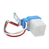 Controlador de interruptor de luz de lámpara de calle de Fotocélula de encendido y apagado automático DC 12V 24V AC 220V Control de foto interruptor de Sensor de fotosíntesis