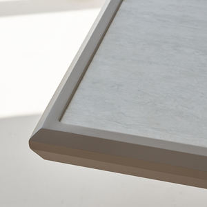 Mesa <span class=keywords><strong>de</strong></span> Comedor Rectangular <span class=keywords><strong>de</strong></span> Aluminio <span class=keywords><strong>para</strong></span> Exteriores Homful, 210 x 97 cm, Superficie <span class=keywords><strong>de</strong></span> Imitación Madera PS, Muebles <span class=keywords><strong>para</strong></span> Patio, Jardín o <span class=keywords><strong>Terraza</strong></span>, <span class=keywords><strong>para</strong></span> 6 u 8 Personas - Product Image 4