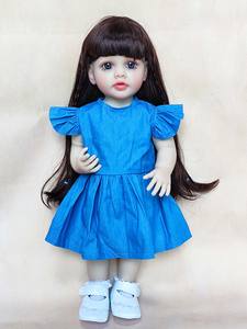 Muñecas Realistas al por Mayor, Bebés <span class=keywords><strong>Reborn</strong></span> Femeninos, Muñeca <span class=keywords><strong>Reborn</strong></span> de Silicona Realista, Cuerpo Completo - Product Image 3