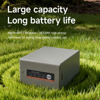 Batterie d'appareil photo OEM/RingTeam NP-FV100 Type-C avec décodage intelligent, sans messages d'erreur, double ports USB-C/USB, compatible avec Sony NP-FV100D
