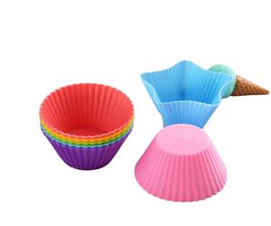 Reusable Rectangle Shape Food Grade <b>Silicone</b> Moulds Non-Stick Eco-Friendly Oven Safe <b>Baking</b> Cups 1 Piece Soap Cake DIY - Product Image 3