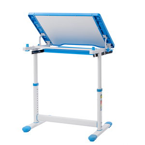 Set Scrivania e Sedia Ergonomica per Bambini, Altezza Regolabile, Piano Inclinabile, Tavolo per Studio <span class=keywords><strong>a</strong></span> Casa e Scuola - Product Image 3