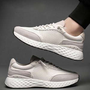 Chaussures de <span class=keywords><strong>course</strong></span> respirantes tendance les plus vendues, chaussures blanches, chaussures de sport décontractées pour l'extérieur - Product Image 3