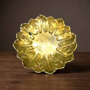Assiette décorative en forme de fleur, motif végétal chinois traditionnel, faite à la main, peinte à la main, vaisselle et assiettes - Product Image 3