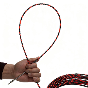 <span class=keywords><strong>Tire</strong></span>-câble isolé tressé à trois brins de 5 mm x 30 m avec pince à <span class=keywords><strong>fil</strong></span> pour câblage <span class=keywords><strong>électrique</strong></span> - Product Image 5