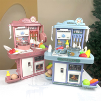 Jouet de cuisine pour enfants en gros, évier à eau courante, table de jeu, jouet de cuisine pour filles