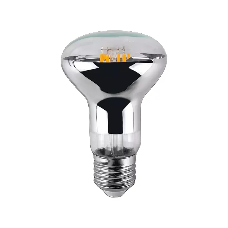 Lâmpada refletora de led 2700k r63, lâmpada halógena com base e27