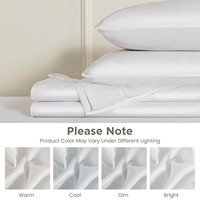 Vente en gros de linge de lit de haute qualité, linge de lit 100% Lyocell, ensembles de draps pour hôtel