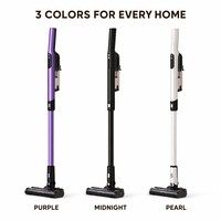 Aspirateur balai intelligent sans fil et sans balais 16Kpa 40 min avec vidage automatique et filtre HEPA pour poils d'animaux OEM