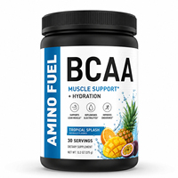 La poudre de BCAA est enrichie en L-Leucine L-Glutamine L-Lsoleucine L-Valine pour une supplémentation énergétique sportive pour améliorer l'endurance