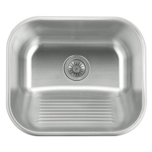Lavabo de lavandería de baño pequeño 44*44cm 0,8mm fregadero de acero inoxidable para lavabo de lavado de manos lavabo de baño - Product Image 3