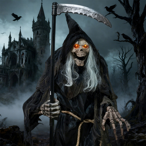 Nouveauté : Accessoires d'horreur animatroniques personnalisés, réalistes, fantômes et zombies, vente chaude pour Halloween et maisons hantées, directement de l'usine - Product Image 1