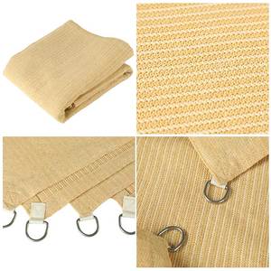 Hot Sale <strong>Mono</strong>+<strong>tape</strong> 300gsm Sun <strong>Shade</strong> Sail New Virgin <strong>HDPE</strong> Material UV Blocked <strong>Knitted</strong> Fabric Outdoor <strong>Shades</strong> Beach Bed - Product Image 6