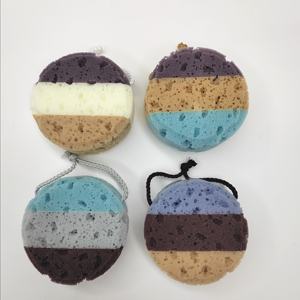 Bola Exfoliante <span class=keywords><strong>de</strong></span> Masaje Corporal para Niños, Ovalada, Totalmente Natural, para Baño y Limpieza, <span class=keywords><strong>de</strong></span> Fibra <span class=keywords><strong>de</strong></span> PE+Poliéster - Product Image 1