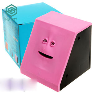 Alcancía automática en Forma de cara para adultos, Caja de Ahorro de monedas, Banco de <span class=keywords><strong>ATM</strong></span> - Product Image 1