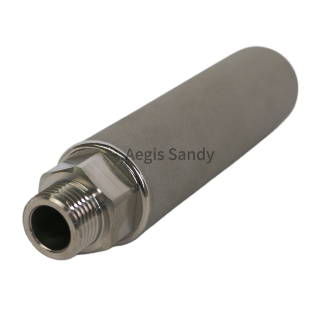 0.2 0.3 100 50 10 Micron Stainless Steel Powder Sintering Filter element 25 X 400mm Stainless Sparger