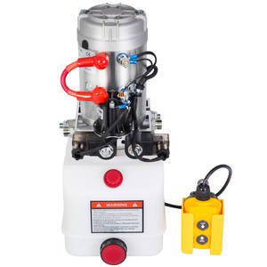 Unità di Potenza Idraulica GRH 220V DC 24V 48V 12V per Sollevatori Auto, Rimorchi Ribaltabili, Unità con Valvola Manuale e 6 Mesi di Garanzia - Product Image 3