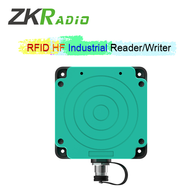 HF Industrial RFID Reader Long Distance 13.56MHz RJ45 RS232 RS485 USB Communication Interfaces UHF RFID Tracking Systems