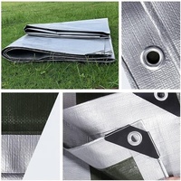 Grande bâche de protection en toile de polyéthylène, bâche en plastique pour la couverture de toit de camion