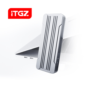 Itgz 20gbps nhôm SSD Hộp M.2 NVMe M & B USB-C Ổ cứng gắn ngoài để lưu trữ lên đến 4TB - Product Image 1