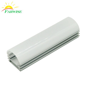 LED Strip ánh sáng nhôm hồ sơ LED góc đùn ánh sáng khuếch tán kênh đèn bao gồm & Shades cho dải chiếu sáng - Product Image 6