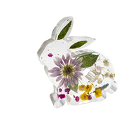 DIY handgemaakte levensechte handgeschilderde harsvorm dierenvorm fruit specimen met gedroogde bloemen hars souvenir cadeau huisdecoratie