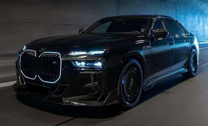 Kit carrozzeria in fibra di carbonio a secco in stile MSY per <span class=keywords><strong>BMW</strong></span> serie 7 <span class=keywords><strong>G70</strong></span> gonna anteriore diffusore posteriore Spoiler specchio - Product Image 4