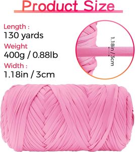 Producto Popular Transfronterizo: Hilo Especial para Ganchillo de 3mm, 100 Yardas, 100% Poliéster, para Bolsos de Ganchillo DIY Hechos a Mano - Product Image 2